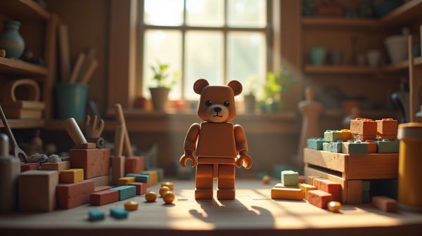 Créer un ours en brique à assembler : une expérience unique et thérapeutique