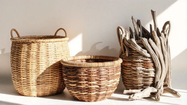 Guide d'achat : choisir entre osier, rotin et jonc de mer