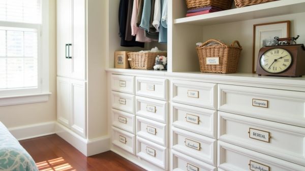 Personnalisation placard sur mesure : créez l'espace de rangement parfait